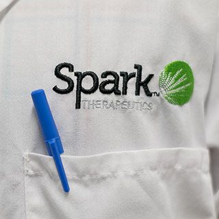 Spark Therapeutics lab coat